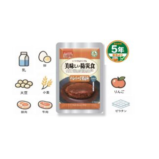 美味しい防災食 ハンバーグ煮込み