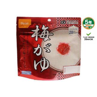 【尾西】アルファ米 梅がゆ