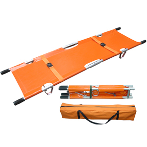 軽量携帯用折りたたみ担架