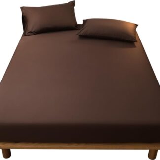 ボックスシーツ(ブラウン)
