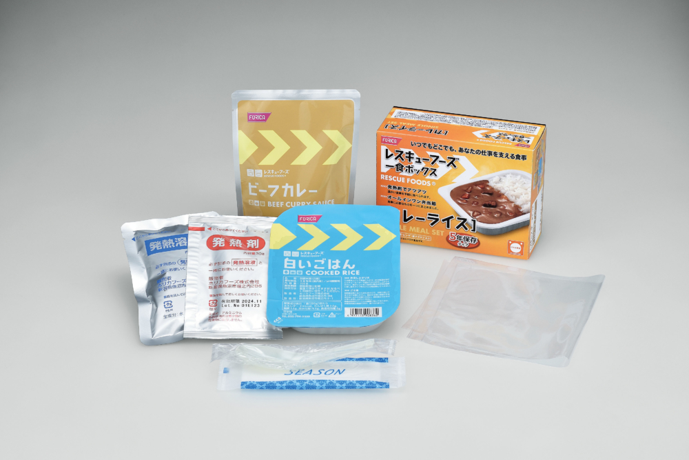 レスキューフーズ 一食ボックス カレーライス 賞味期限2026年6月