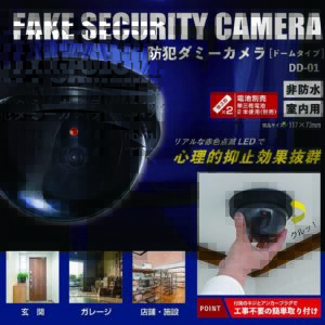 防犯ダミーカメラ(ドーム型) - 画像 (2)