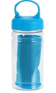 カラビナボトル入りクーリングタオル