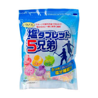 レクノスの塩タブレット5兄弟