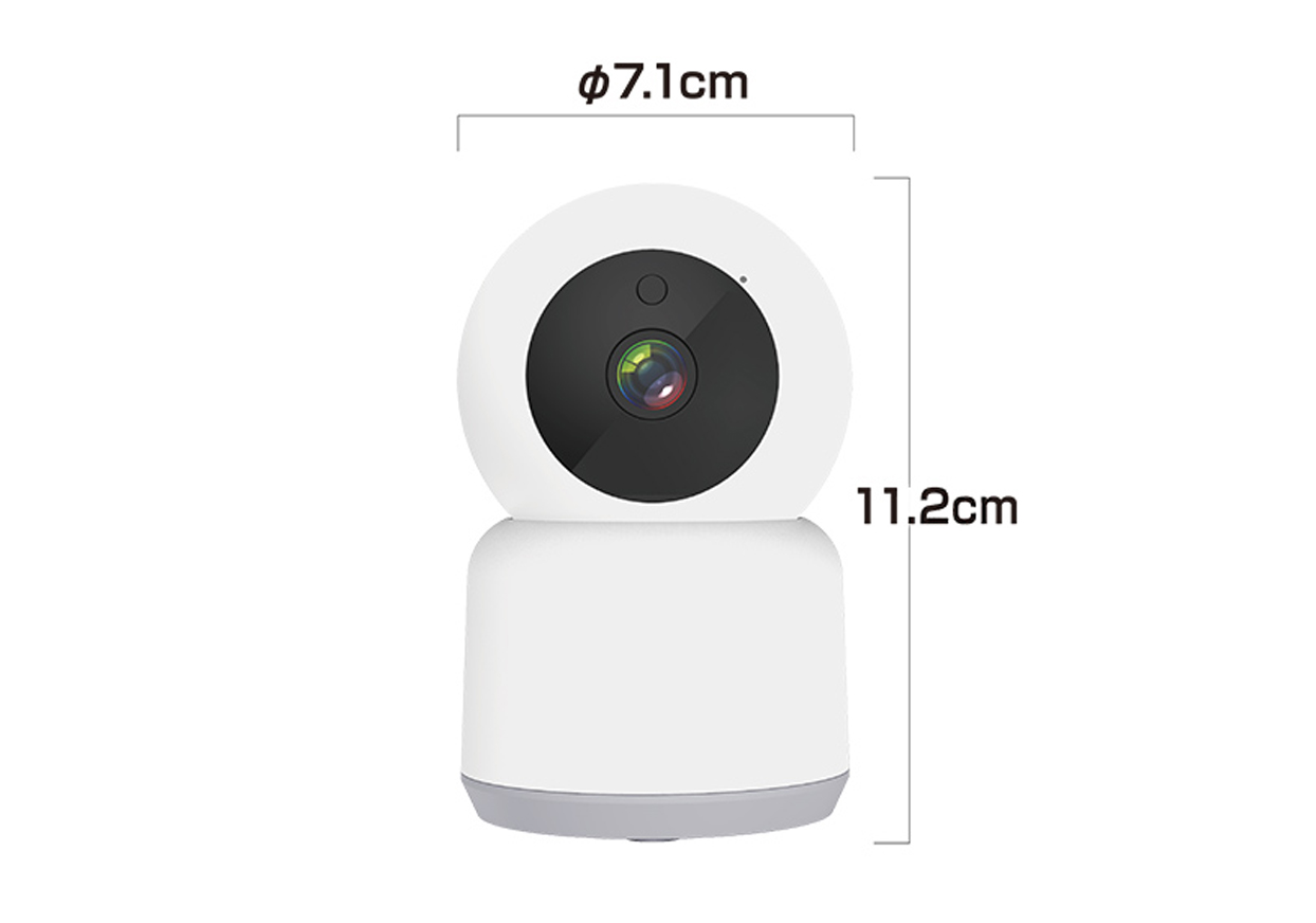 室内用スマートカメラ KJ-182 - 画像 (2)