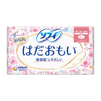 ソフィはだおもい 特に多い昼用 羽つき23cm(ケース販売)