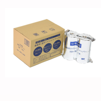 【丸英製紙】10年保証備蓄用トイレットペーパー 12個入