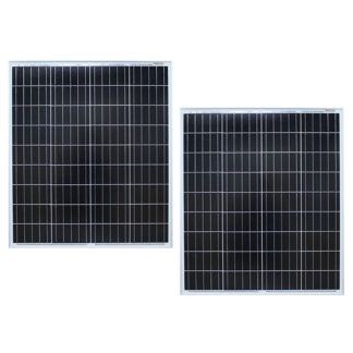 【富士倉】100W 常設タイプソーラーパネル 2枚セット BA-SP200WSET