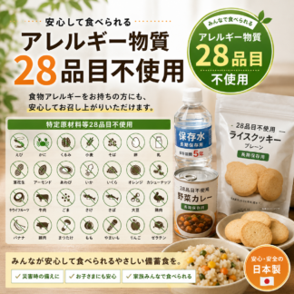 アレルギー物質28品目不使用